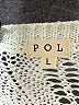 Pol 100% Polyester Ivory Pullover Sweater Size L - photo 7