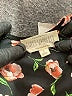 Sweet Wanderer 100% Polyester Floral Black Romper Size M - photo 4