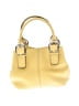 Tignanello 100% Leather Solid Yellow Leather Shoulder Bag One size - photo 1