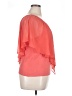 Thalia Sodi Orange Short Sleeve Blouse Size XL - photo 4