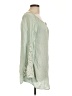Blu Pepper 100% Rayon Green 3/4 Sleeve Blouse Size L - photo 4