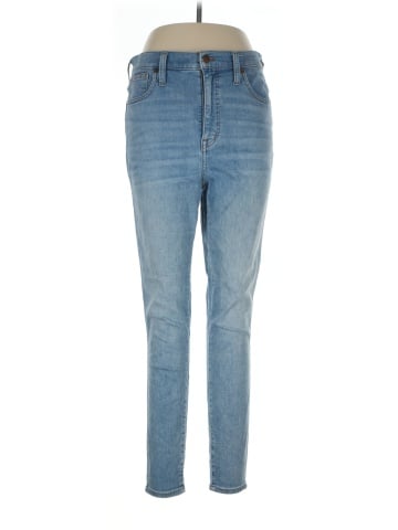 Madewell Tall 10" High-Rise Skinny Crop Jeans in Carlton Wash (view 1)