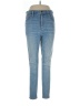 Madewell Solid Blue Jeans Size 30 waist (tall) - photo 1