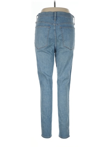 Madewell Tall 10" High-Rise Skinny Crop Jeans in Carlton Wash (view 2)