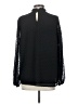 Gibson 100% Polyester Black Long Sleeve Blouse Size S - photo 2