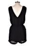 Forever 21 100% Polyester Solid Black Romper Size L - photo 2