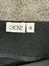 Cache 100% Polyester Solid Black Formal Skirt Size 4 - photo 4