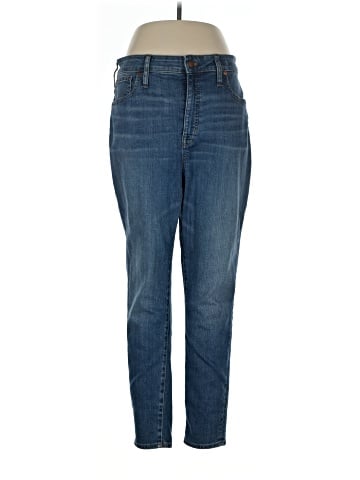 Madewell Curvy High-Rise Skinny Crop Jeans in Dalstrom Wash (view 1)