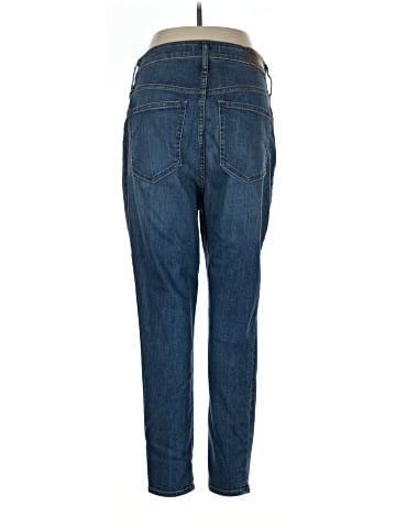 Madewell Curvy High-Rise Skinny Crop Jeans in Dalstrom Wash (view 2)