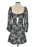 Zara Print Black Casual Dress Size S - photo 2