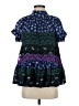 Opening Ceremony 100% Polyester Blue Short Sleeve Blouse Size XS - photo 1