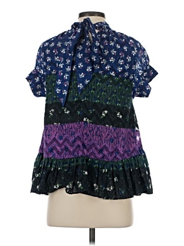 Opening Ceremony Short Sleeve Blouse (view 2)
