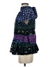 Opening Ceremony 100% Polyester Blue Short Sleeve Blouse Size XS - photo 5