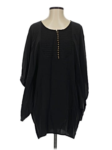 Twelfth Street by Cynthia Vincent 3/4 Sleeve Silk Top (view 1)