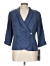 Alex Evenings Blue Blazer Size Lg Petite - photo 1