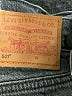 Levi's Gray Denim Shorts Size 26 waist - photo 4