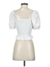 ASOS Design 100% Cotton White Short Sleeve Blouse Size 4 - photo 2