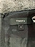 Theory 100% Cotton Polka Dots Black Cocktail Dress Size 8 - photo 7