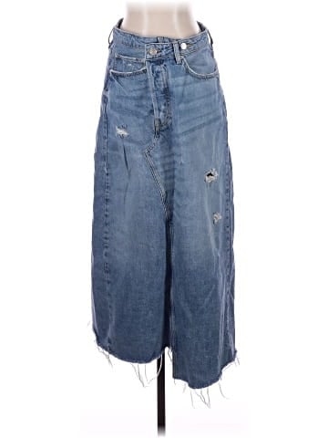 We the Free Denim Skirt (view 1)