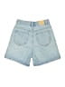Zara TRF Blue Denim Shorts Size 23 waist - photo 2