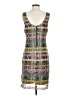 Bar III Animal Print Stripes Multi Color Gray Cocktail Dress Size SmEstimated - photo 2
