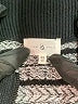 Lou & Grey Houndstooth Black Turtleneck Sweater Size XS - photo 7