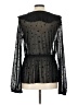 Gibson Black Long Sleeve Blouse Size L - photo 2
