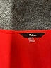 Milano Red Short Sleeve Blouse Size S - photo 7