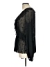 Gibson Black Long Sleeve Blouse Size L - photo 5