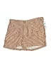 Liz Claiborne Stripes Brown Shorts Size 16 - photo 1