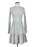 Unbranded Tweed Gray Casual Dress Size XS (estimated) - photo 1