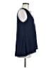Max Studio Blue Sleeveless T-Shirt Size M - photo 4