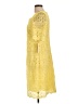 Studio One 100% Polyester Yellow Cocktail Dress Size 12 - photo 5