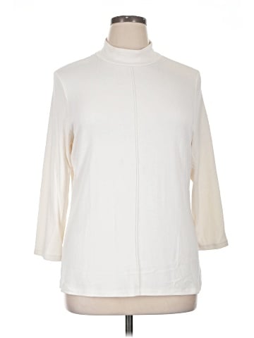 Banana Republic Factory Store 3/4 Sleeve Top (view 1)