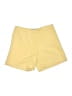 Tommy Bahama 100% Silk Solid Yellow Athletic Shorts Size 6 - photo 1