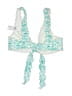 PacSun Print Teal Swimsuit Top One size - photo 2