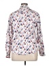 Foxcroft 100% Cotton Print White Long Sleeve Button-Down Shirt Size 16 - photo 2