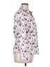 Foxcroft 100% Cotton Print White Long Sleeve Button-Down Shirt Size 16 - photo 4