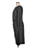 Chaps Solid Gray Casual Dress Size 14 - photo 5