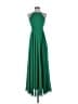 Lulus 100% Polyester Solid Green Cocktail Dress Size S - photo 1
