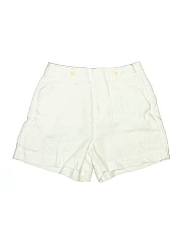 Madewell Clean Button-Tab Shorts in Linen Canvas (view 1)
