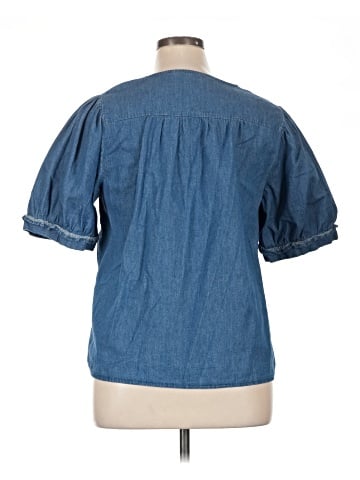 Draper James Short Sleeve Blouse (view 2)