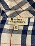 Holding Horses 100% Rayon Plaid Blue 3/4 Sleeve Button-Down Shirt Size XL - photo 7
