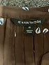41Hawthorn 100% Polyester Brown 3/4 Sleeve Blouse Size 3X - photo 7