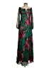 Xscape 100% Polyester Floral Green Cocktail Dress Size 4 - photo 1