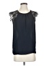 Zara Basic 100% Polyester Black Sleeveless Blouse Size S - photo 1