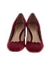 Chloé 100% Suede Burgundy Heels Size EU 36 1/2 - photo 2