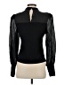 Flat White Black Long Sleeve Blouse Size S - photo 2