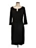 Christopher & Banks Solid Black Casual Dress Size 12 - photo 1