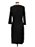 Christopher & Banks Solid Black Casual Dress Size 12 - photo 2